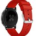 Curea ceas Smartwatch Samsung Galaxy Watch 4, Watch 4 Classic, Gear S2, iUni 20 mm Silicon Sport Red